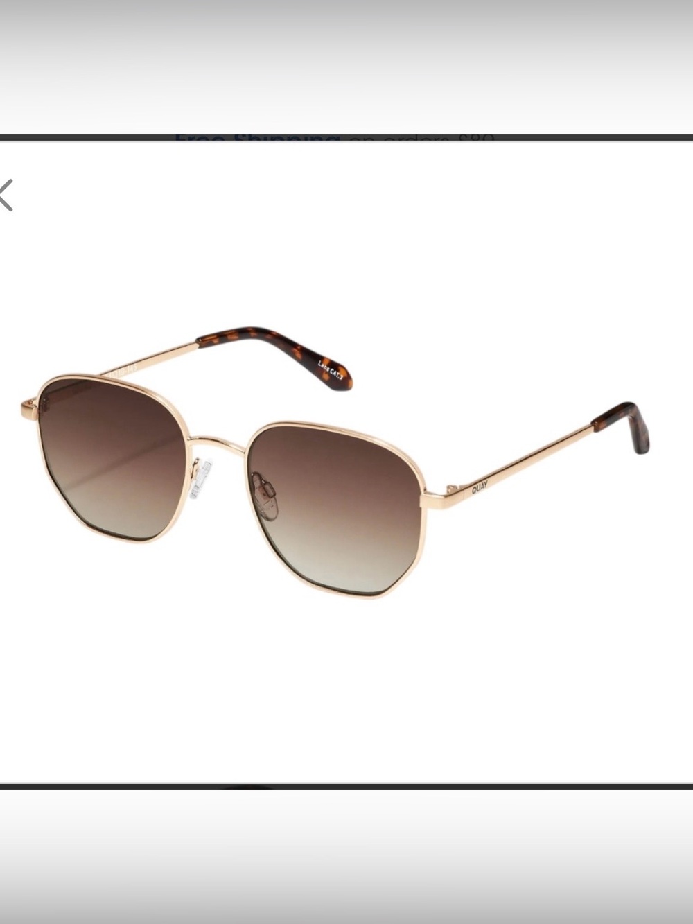 QUAY Australia “Big Time” sunglasses